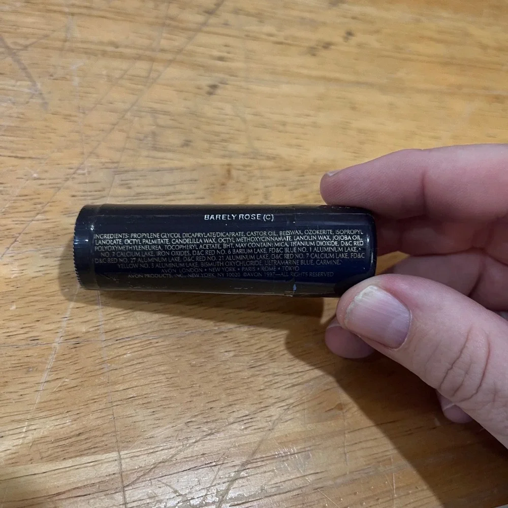 Vtg 1997‎ Avon Natural Radiance Blush Stick Barely Rose (C) 90s Retro Makeup 7g